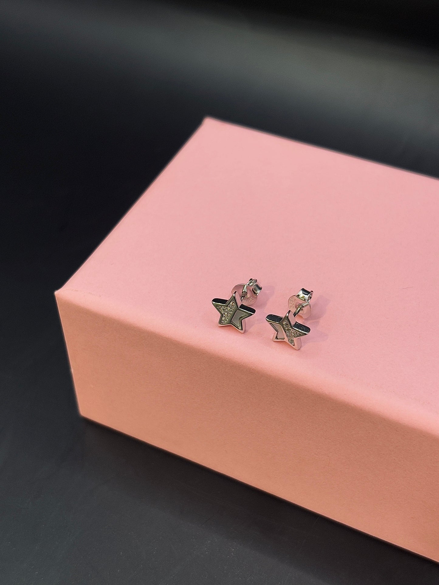 Silver Star 925 Stud Earring TISA Silver Elegance