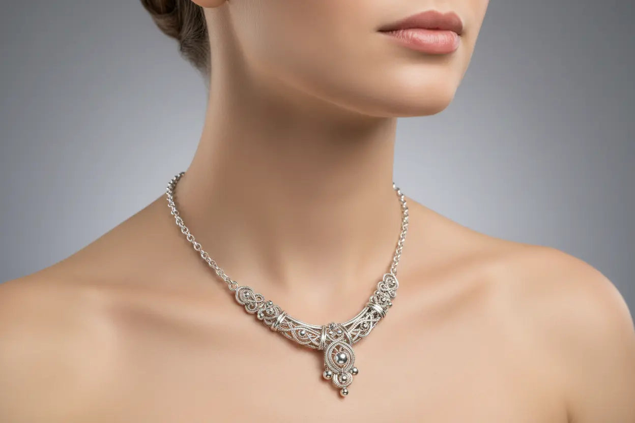 Necklaces - TISA Silver Elegance
