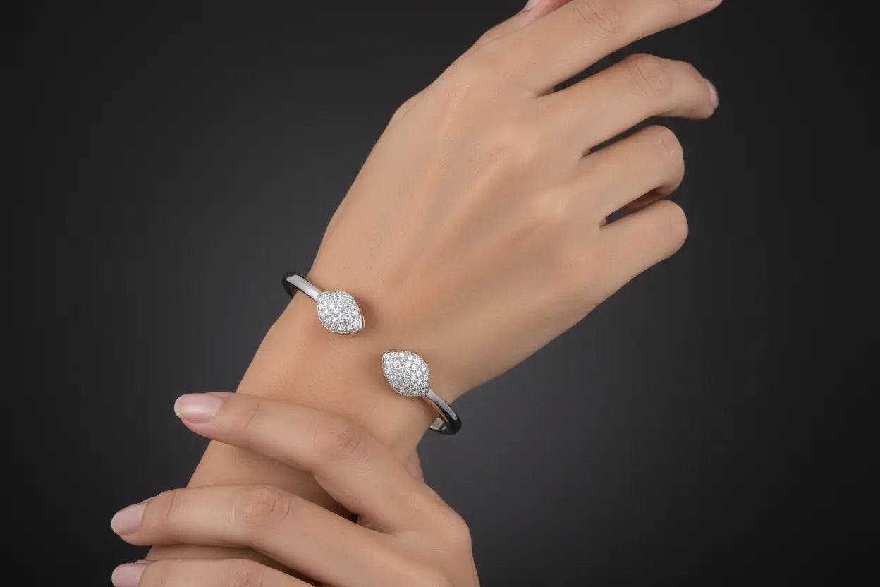 Bangle - TISA Silver Elegance