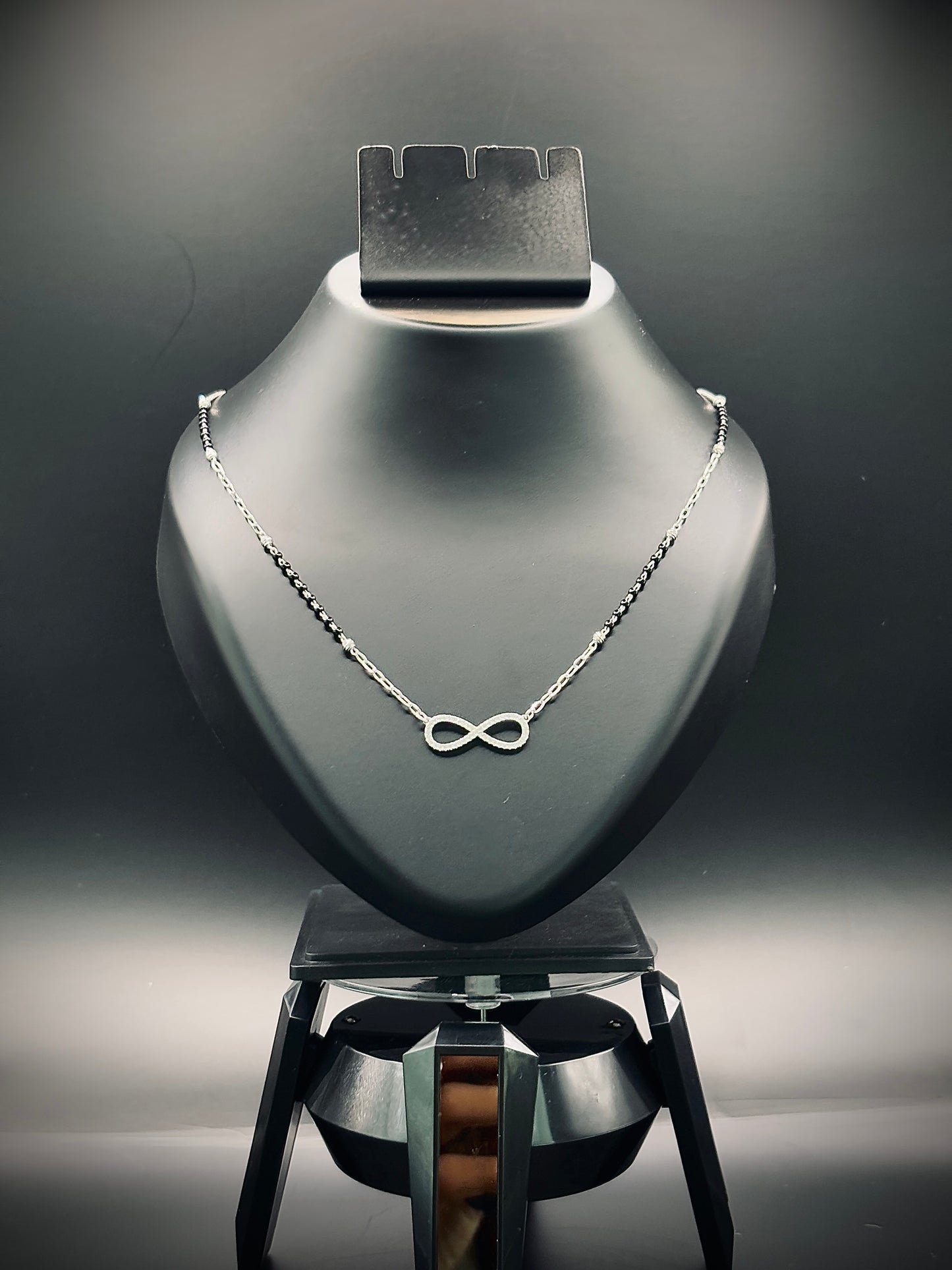 Infinity Mangalsutra — 925 Sterling Silver Eternal Love Pendant