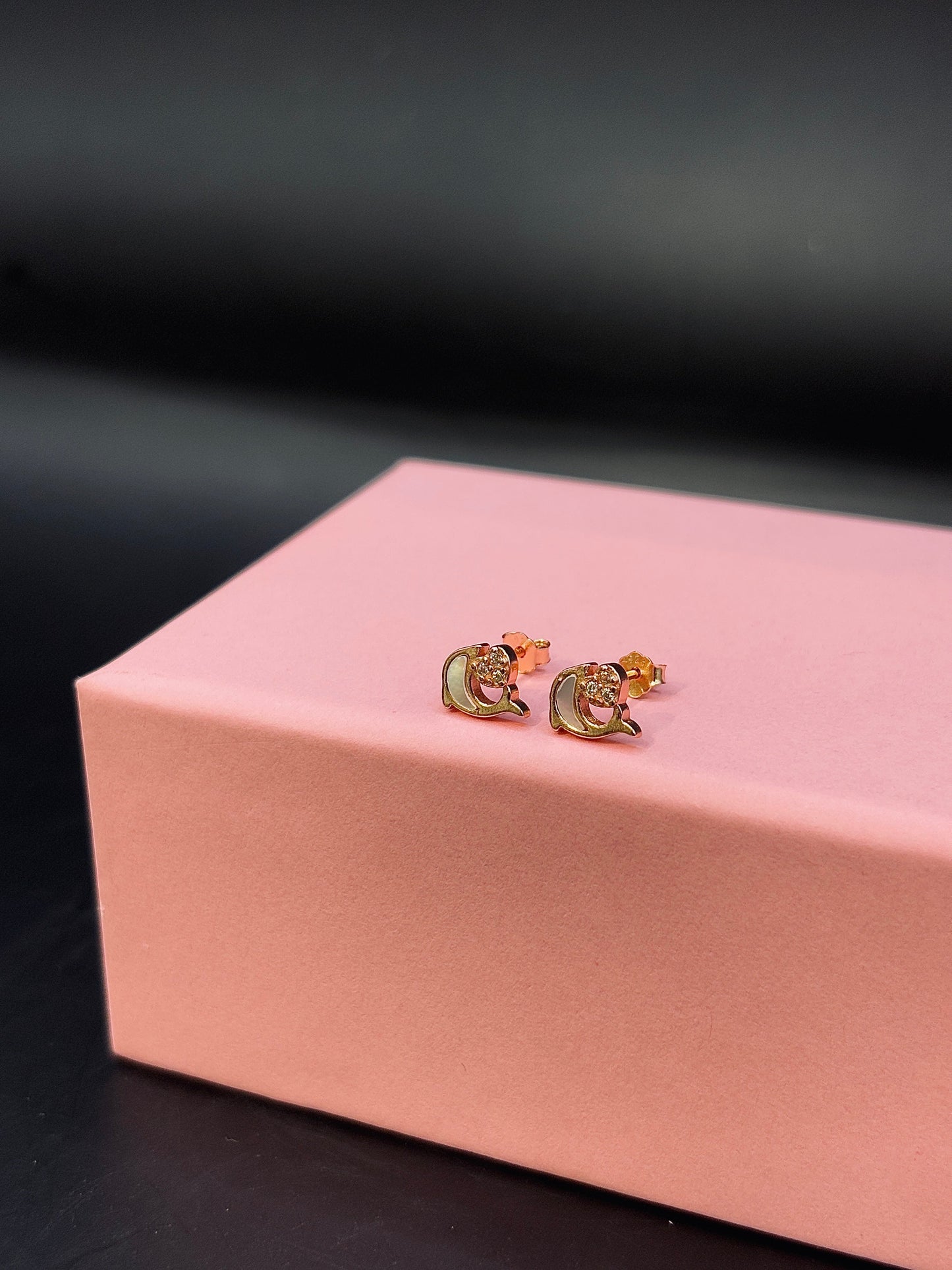 Minimal Spiral Pearl Stud Earring in Silver TISA Silver Elegance