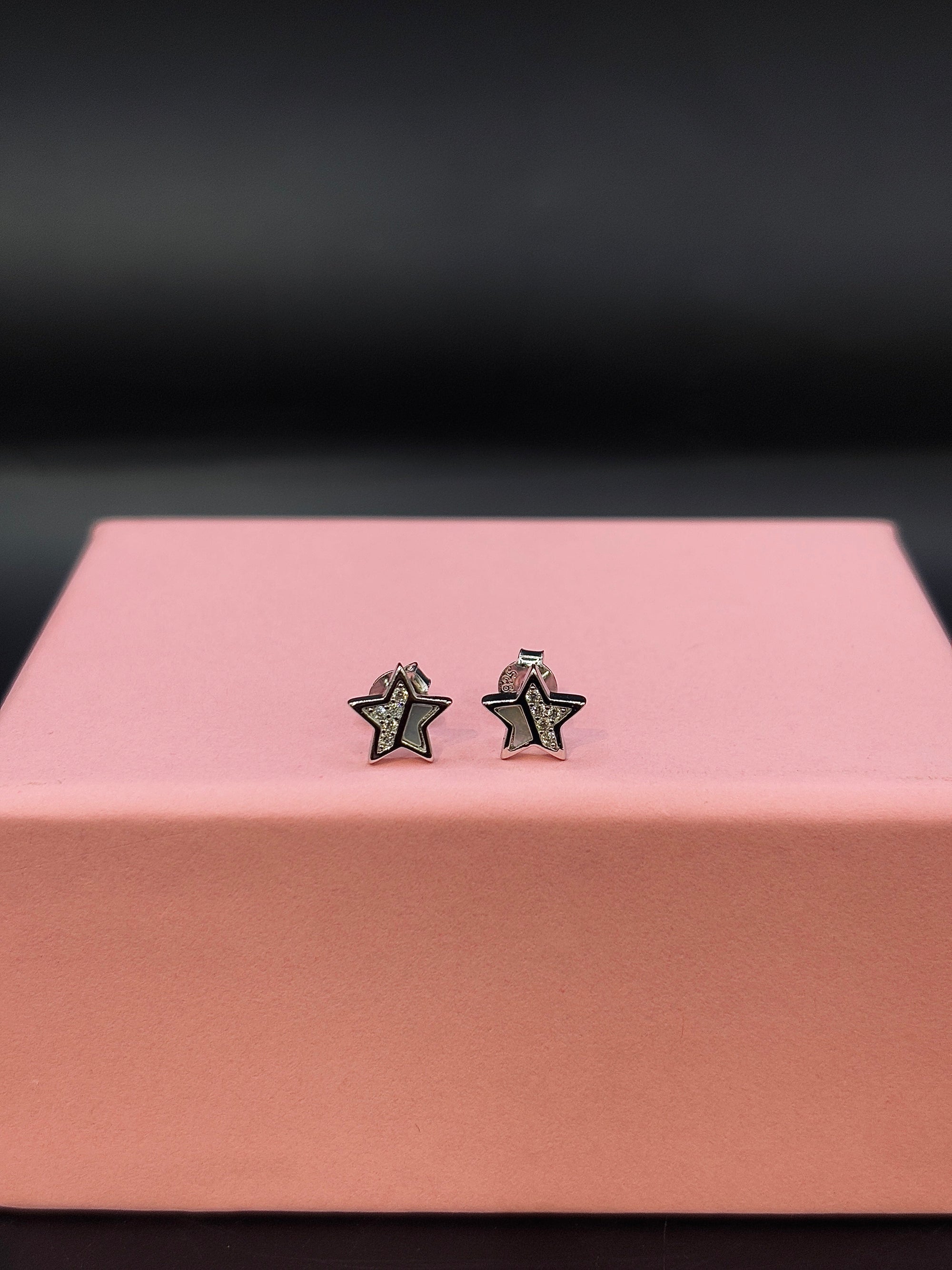 Silver Star 925 Stud Earring TISA Silver Elegance