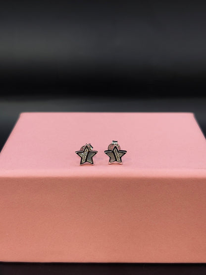 Silver Star 925 Stud Earring TISA Silver Elegance