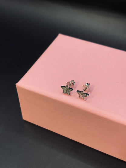 Silver Star 925 Stud Earring TISA Silver Elegance