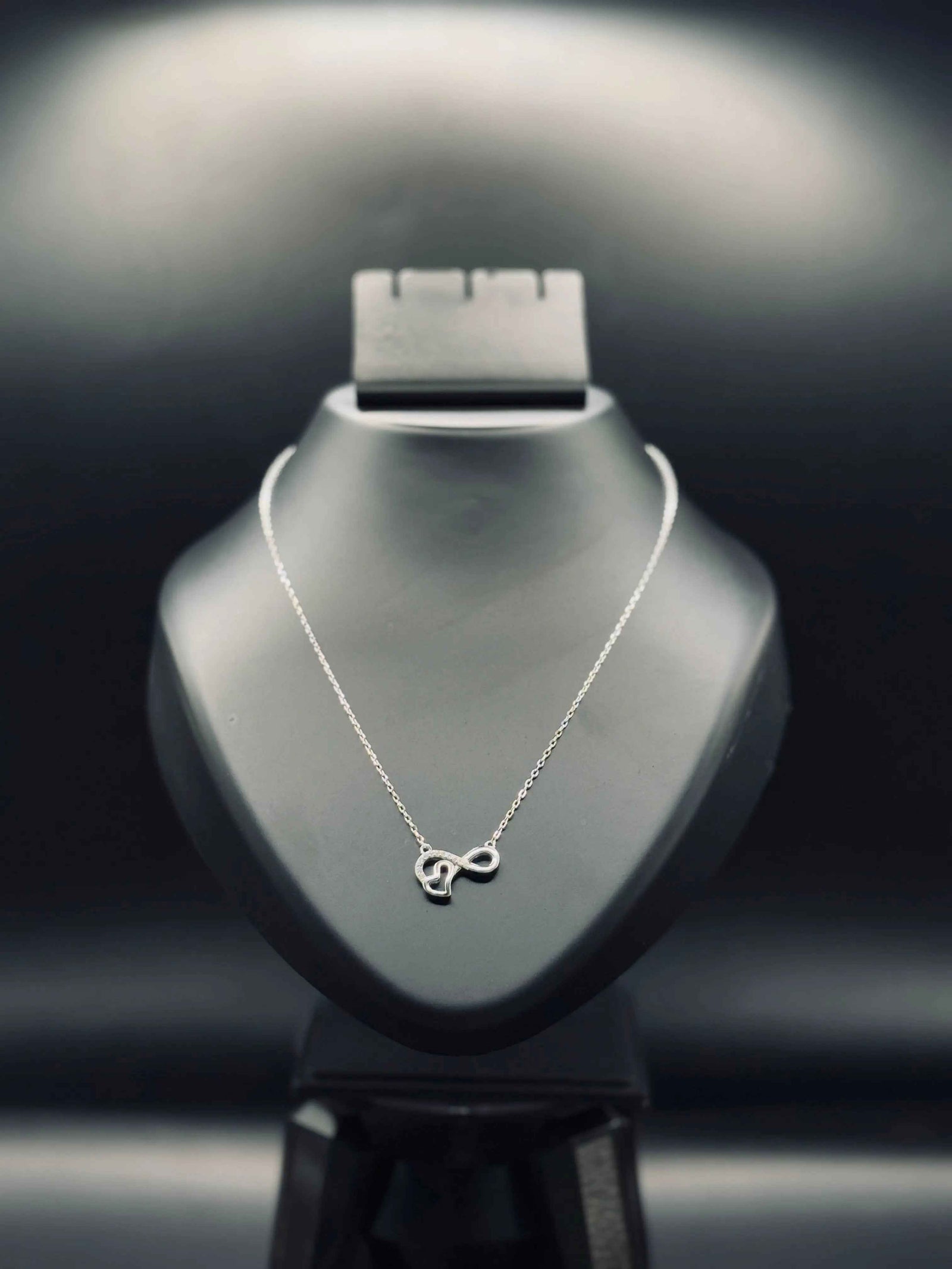 Sparkling Silver Infinity Love Necklace — Timeless Symbol of Forever