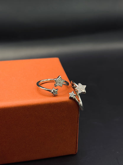 Starry Dream Sterling Silver Toe Ring TISA Silver Elegance