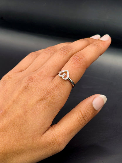 Sterling Silver Innocent Love Ring TISA Silver Elegance