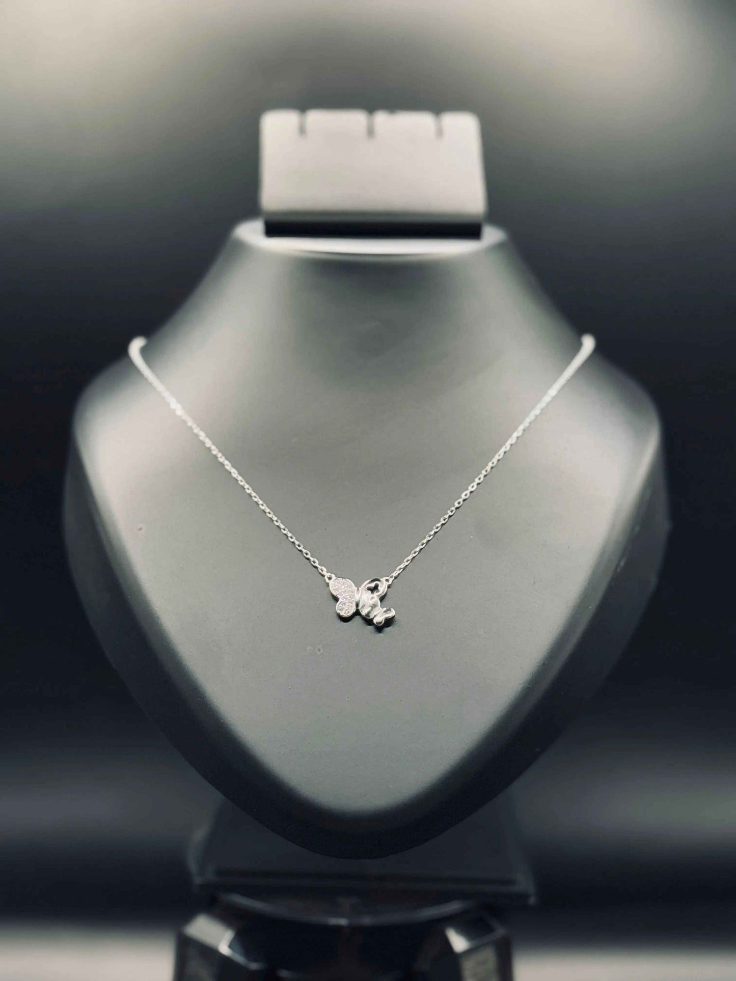 Sterling Silver Butterfly Necklace — Graceful Symbol of Transformation