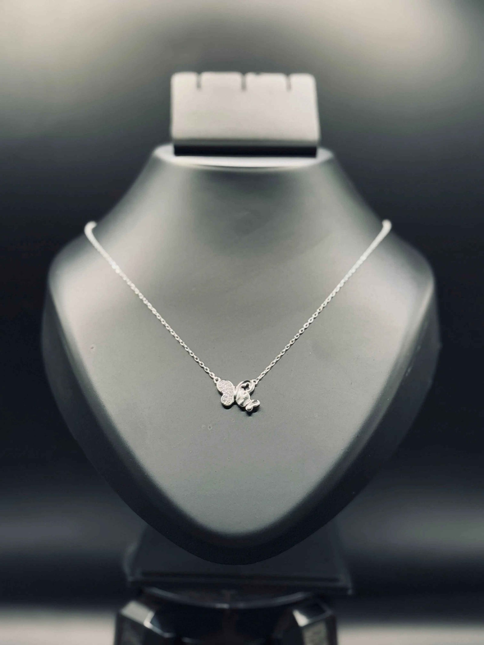 Sterling Silver Butterfly Necklace — Graceful Symbol of Transformation