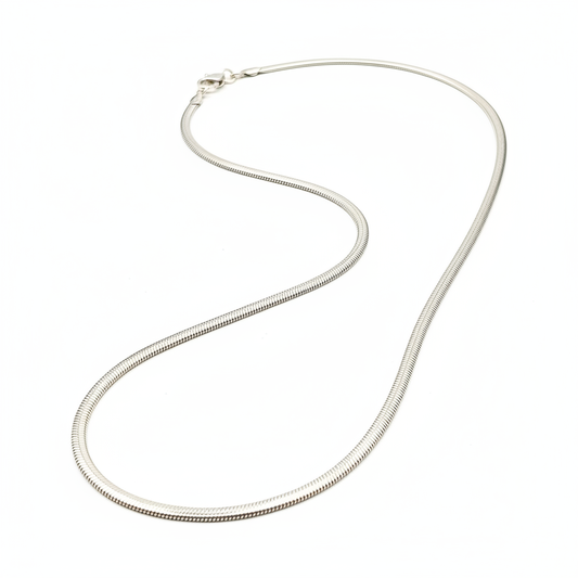 Sterling Silver Snake Chain (Imported) TISA Silver Elegance
