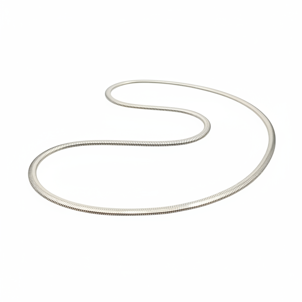 Sterling Silver Snake Chain (Imported) TISA Silver Elegance